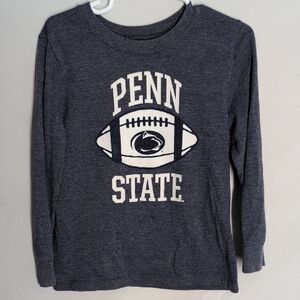 Penn State Kids Long Sleeve Tee - Dark Gray